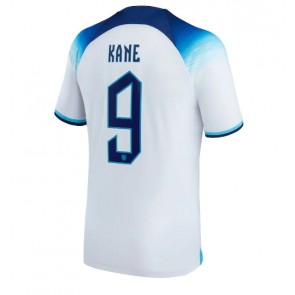 Anglia Harry Kane #9 Koszulka Podstawowych MŚ 2022 Krótki Rękaw